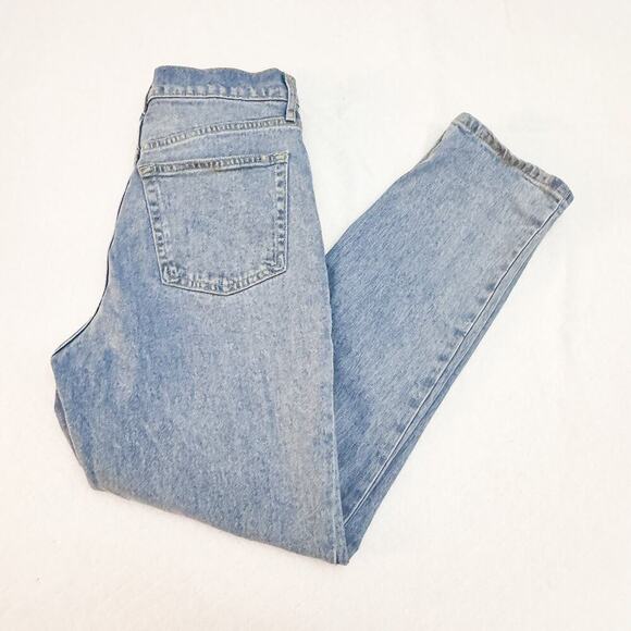 Everlane The Original Cheeky Jean Organic Cotton Light Denim Size 26 Crop - Picture 10 of 10